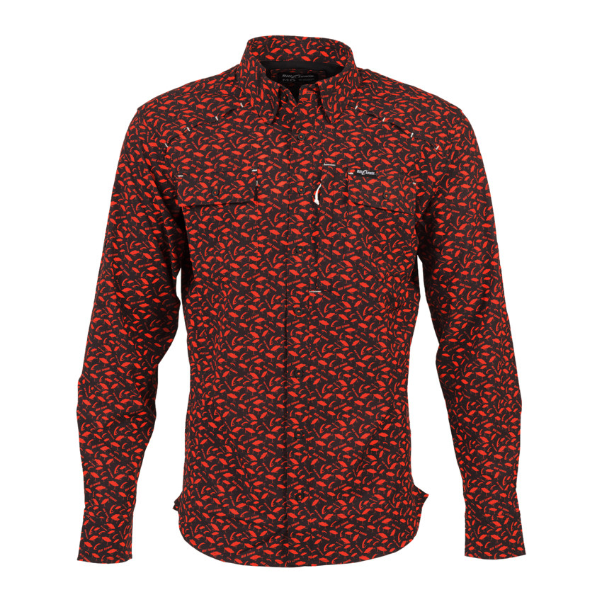Bill Lewis L/S Performance Fishing Shirt, Front